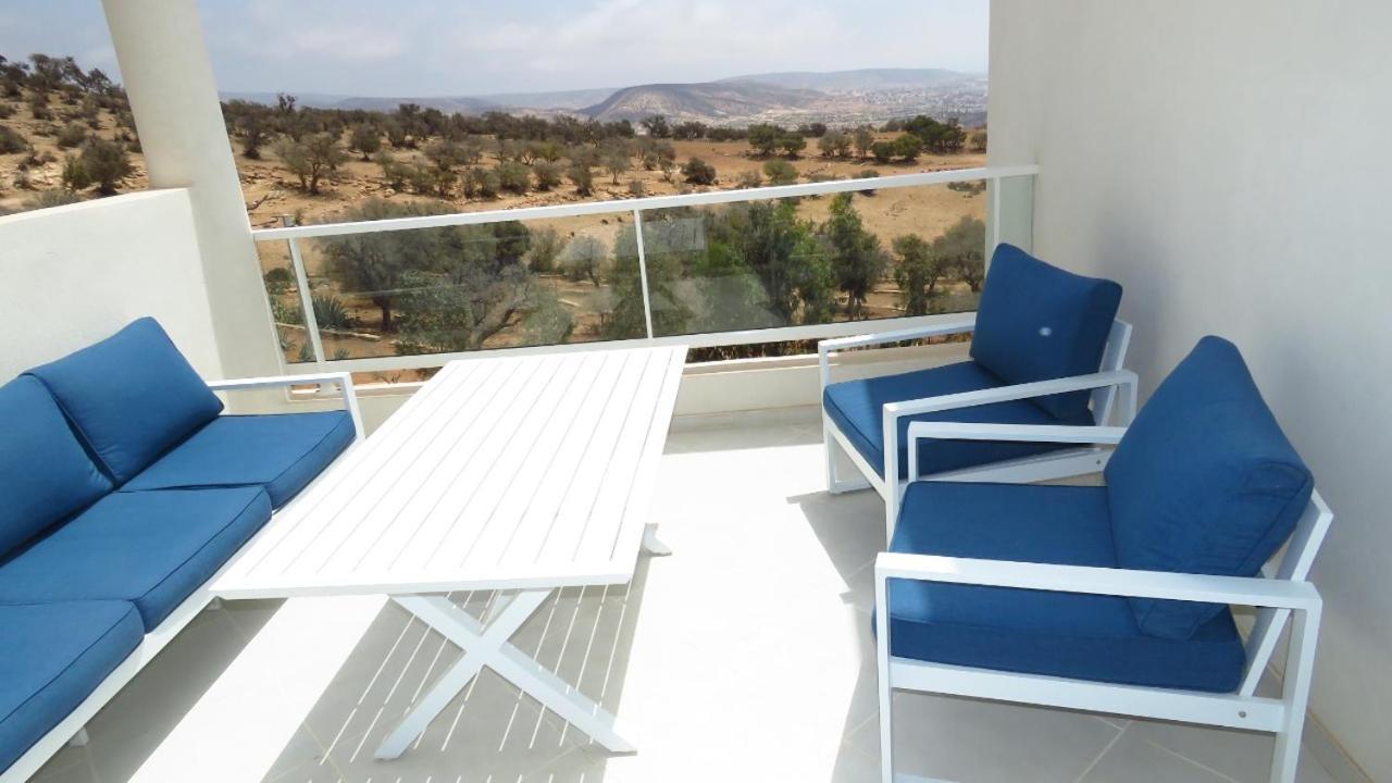 Ferienwohnung Duplex Taghazout Ocean With Pool & Fitness Exterior foto