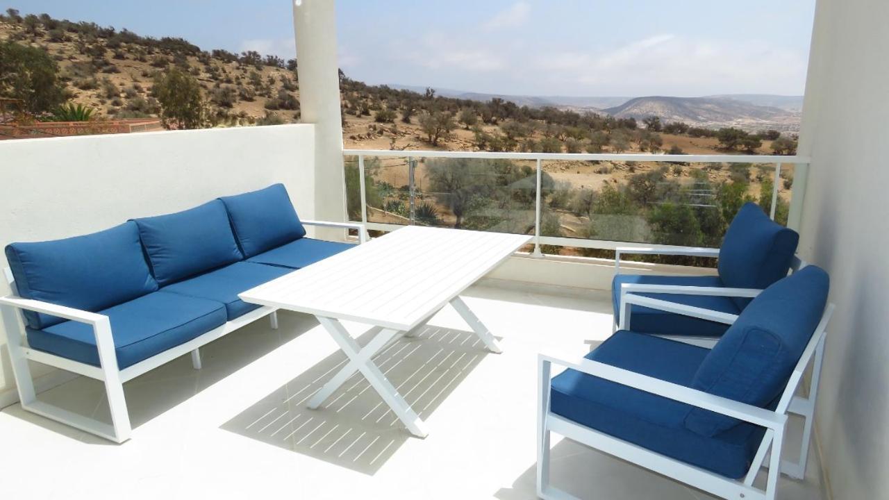 Ferienwohnung Duplex Taghazout Ocean With Pool & Fitness Exterior foto