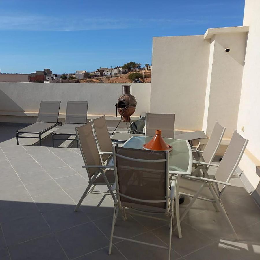 Ferienwohnung Duplex Taghazout Ocean With Pool & Fitness Exterior foto