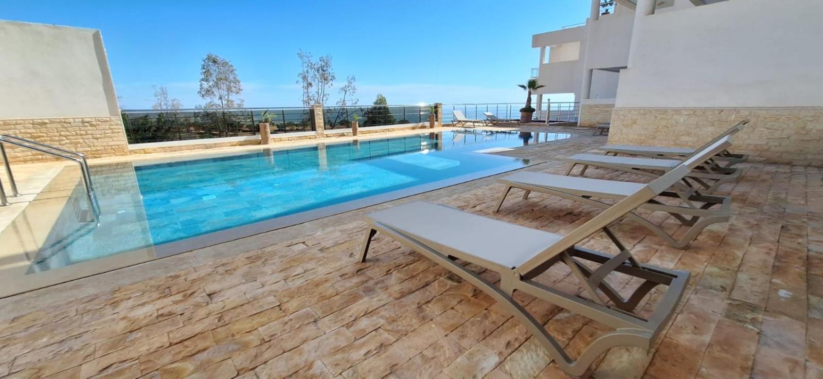 Ferienwohnung Duplex Taghazout Ocean With Pool & Fitness Exterior foto